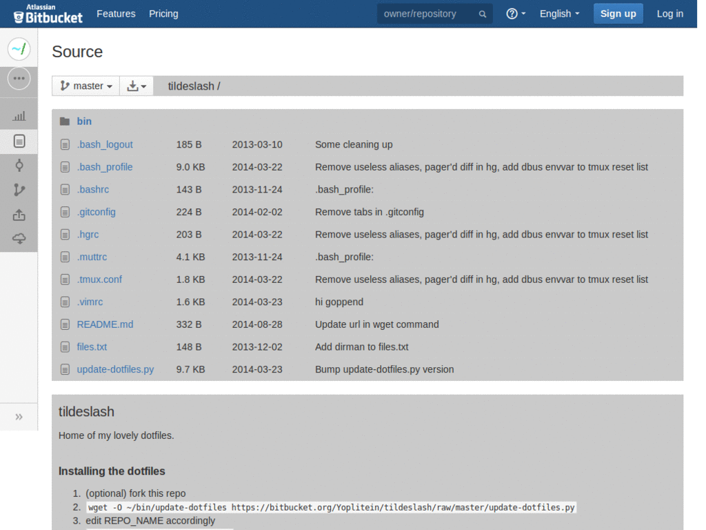 BitBucket Eyesaver