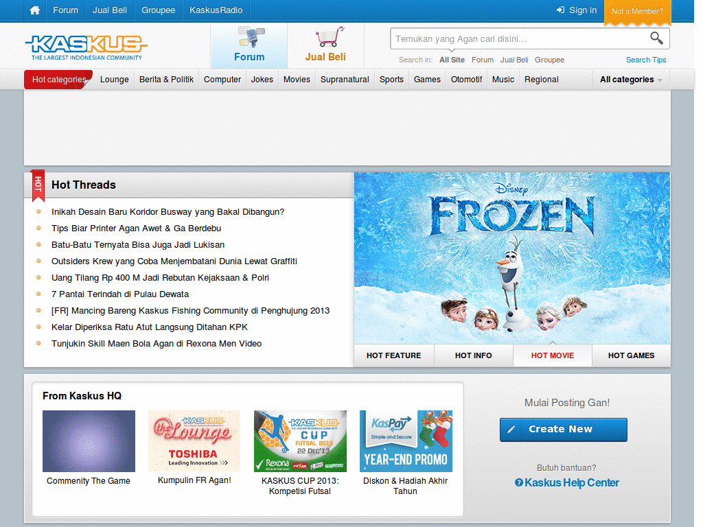 Kaskus | Autohide SubForum, Polling, Footer, & VM
