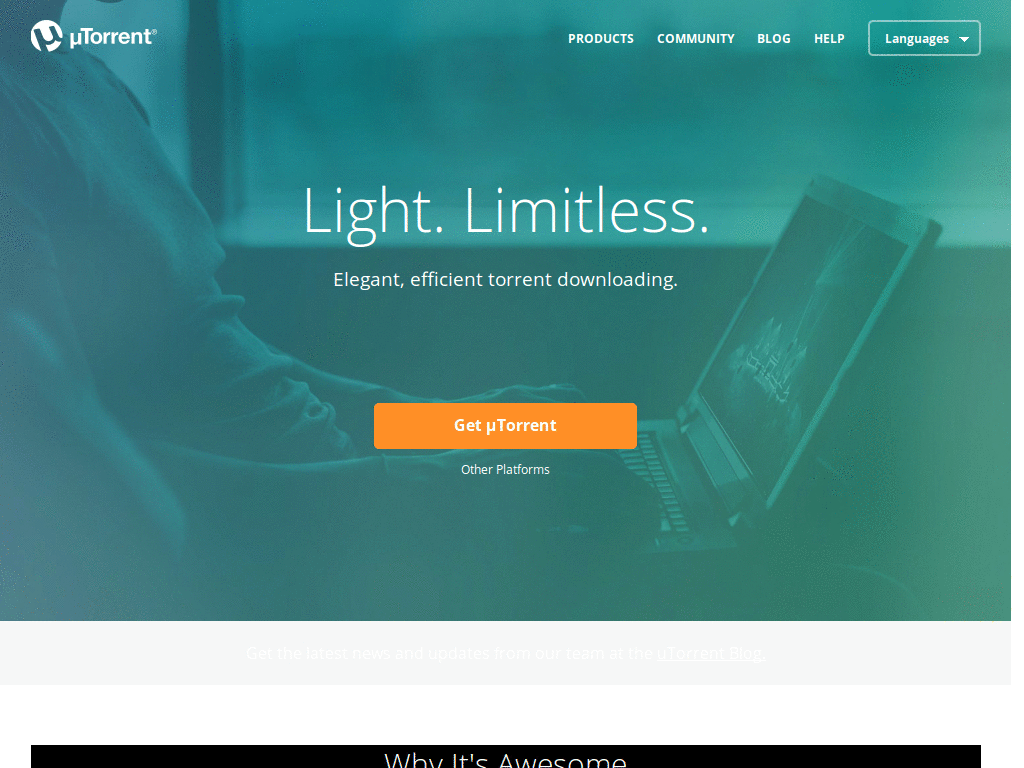 utorrent - blackgreen