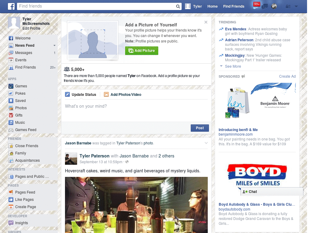 Facebook straight B&W AAPJ