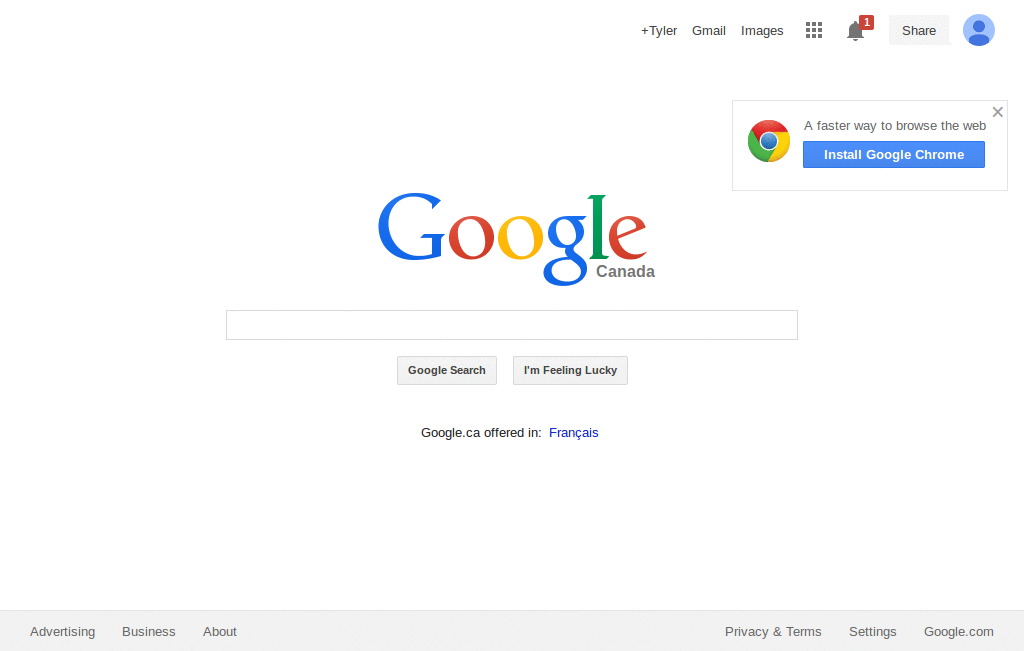 Google - Fading elements