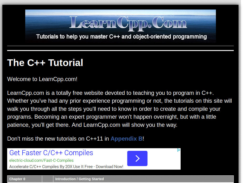 Dark and Readable - learncpp.com