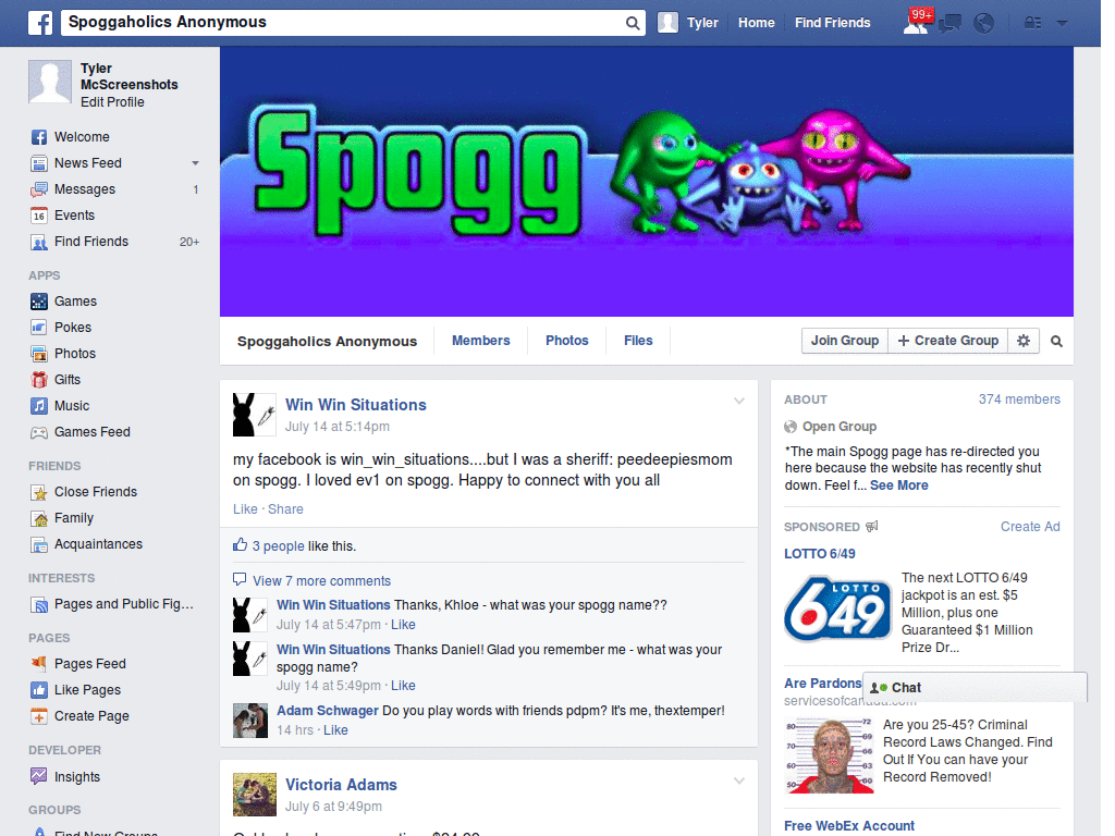 Spogg.com -- light-up links