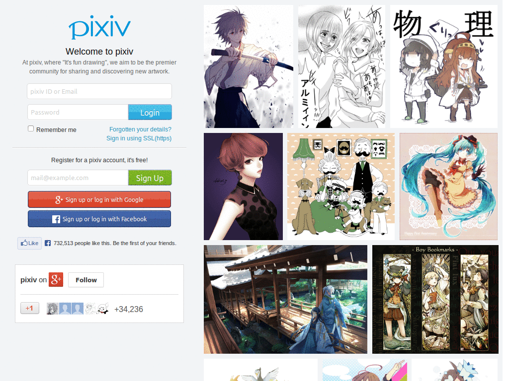 Pixiv タグ隠し