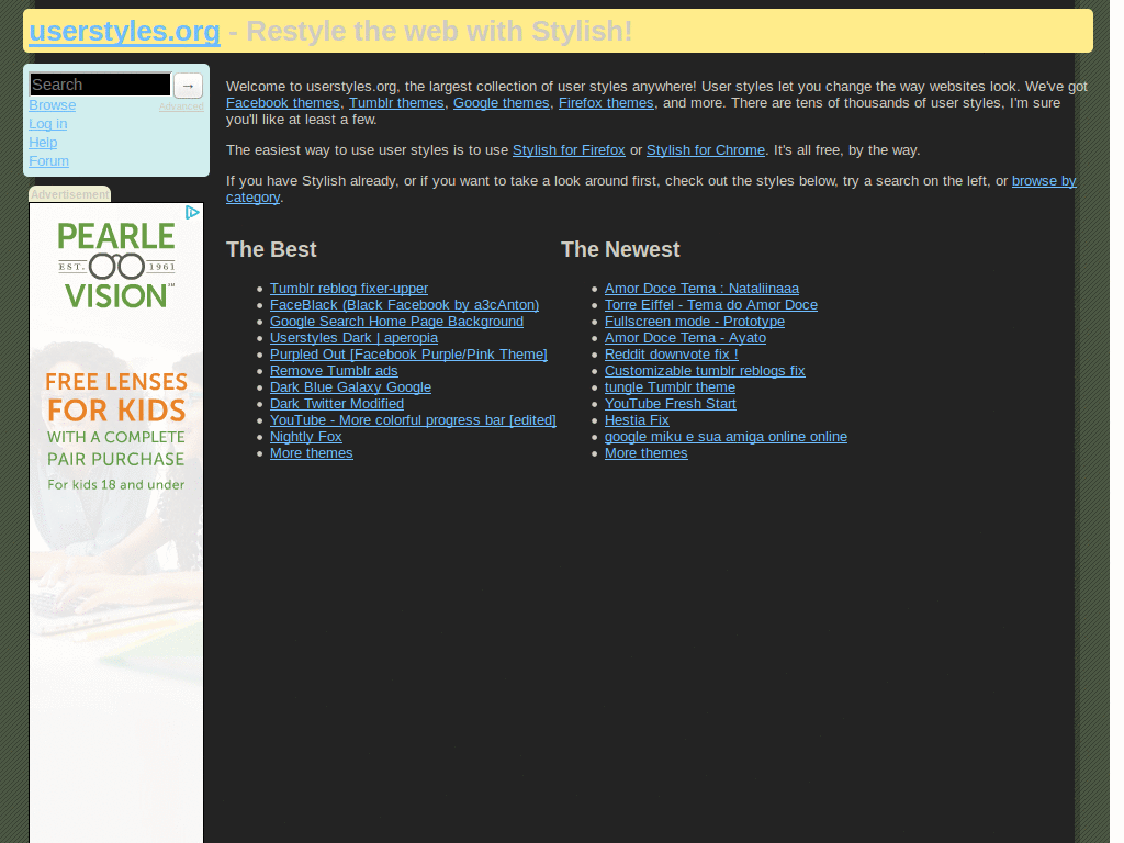 Userstyles.org - Steampowered redesign 08