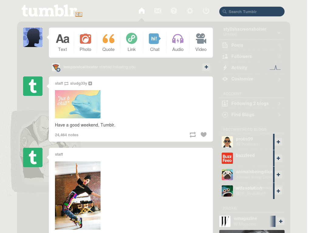 ROASTINGS// heavymedic tumblr theme