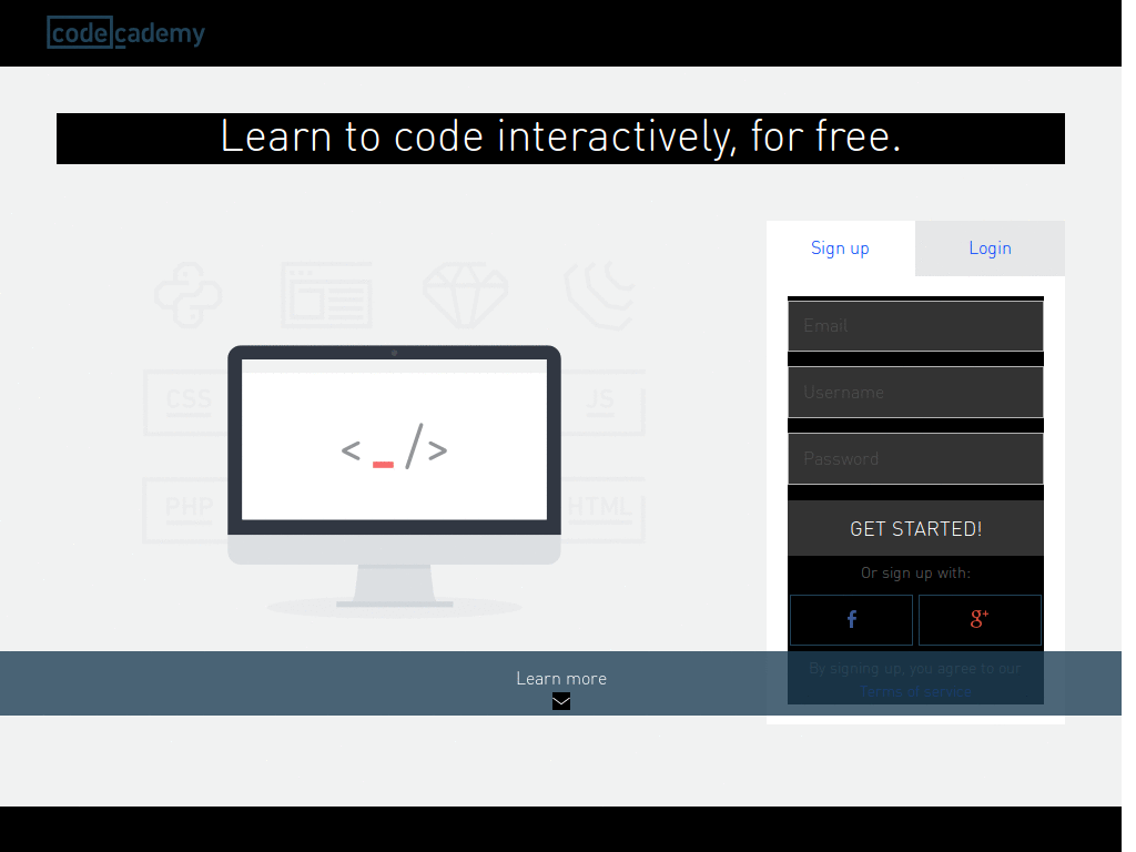 codecademy dark