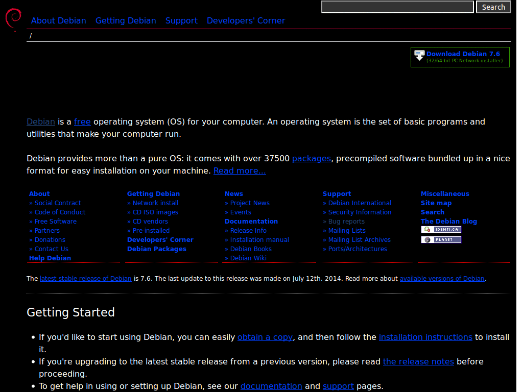 debian dark