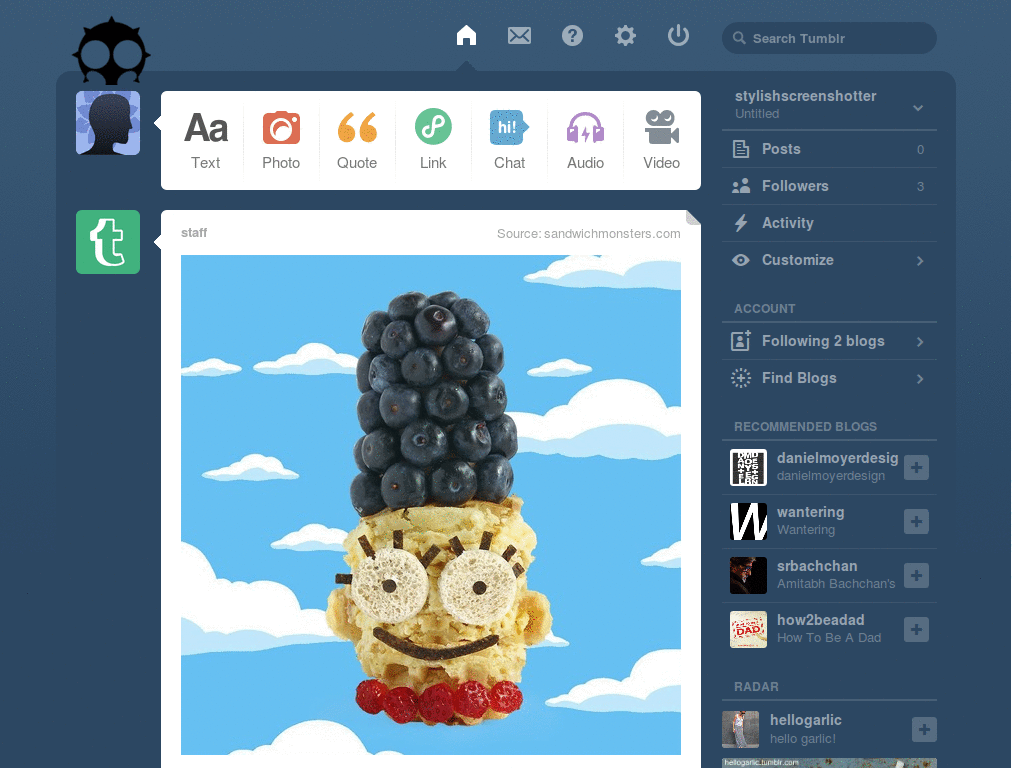 Tumblr Homestuck Doom Aspect logo