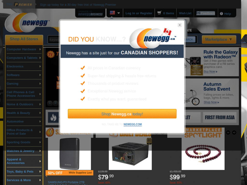 Newegg Dark - SonofUgly