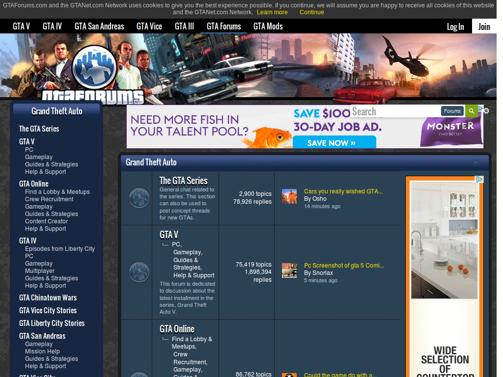 GTA Forums v2 - Nostalgia Theme