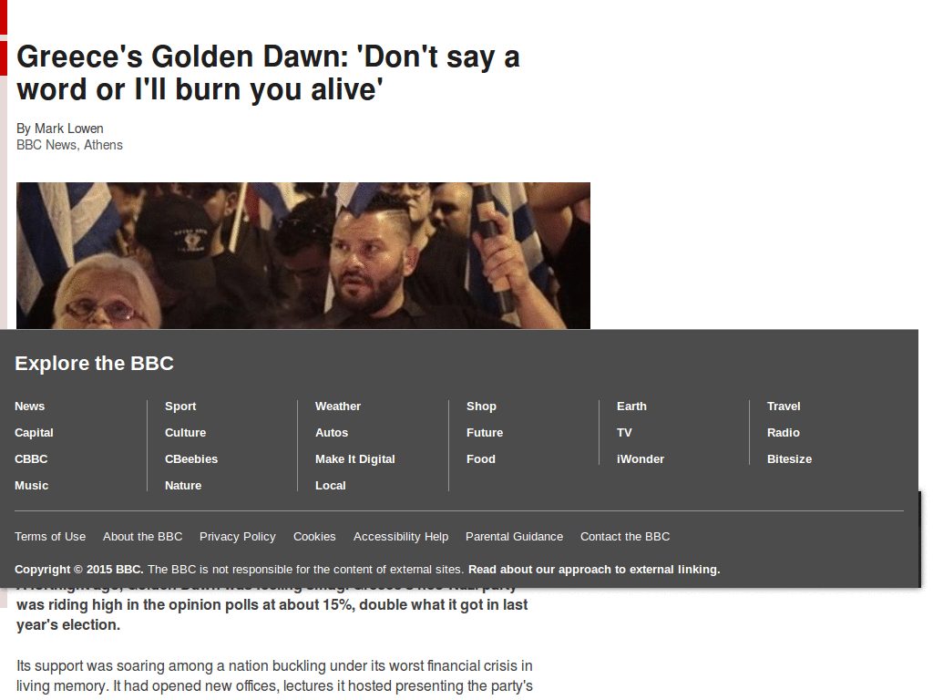 autohide the menu & sidebar [BBC News]