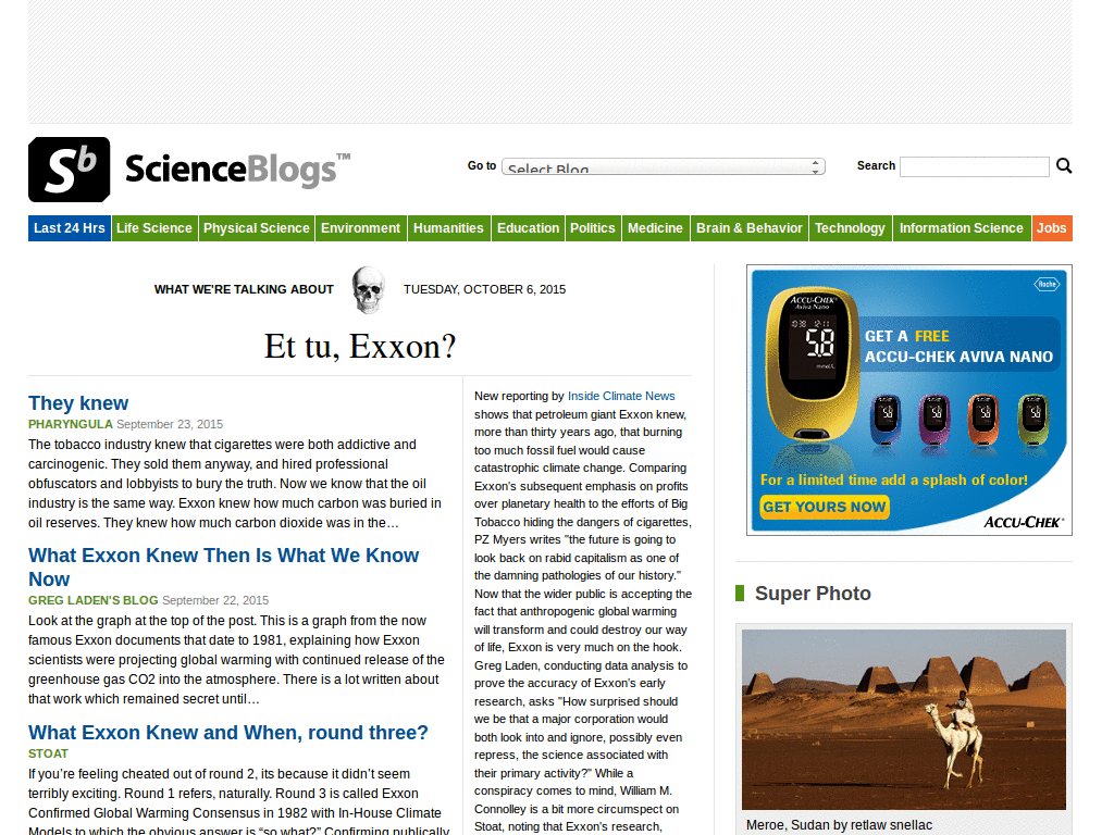 scienceblogs.com Wide