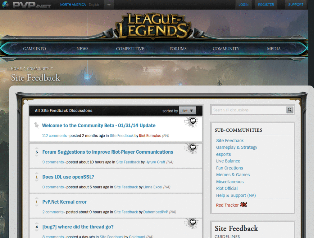 New LoL Community - Free the Width!