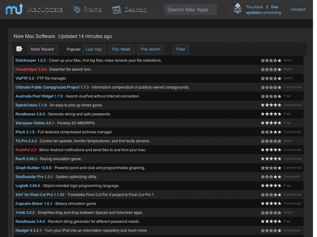 Macupdate.com - Dark