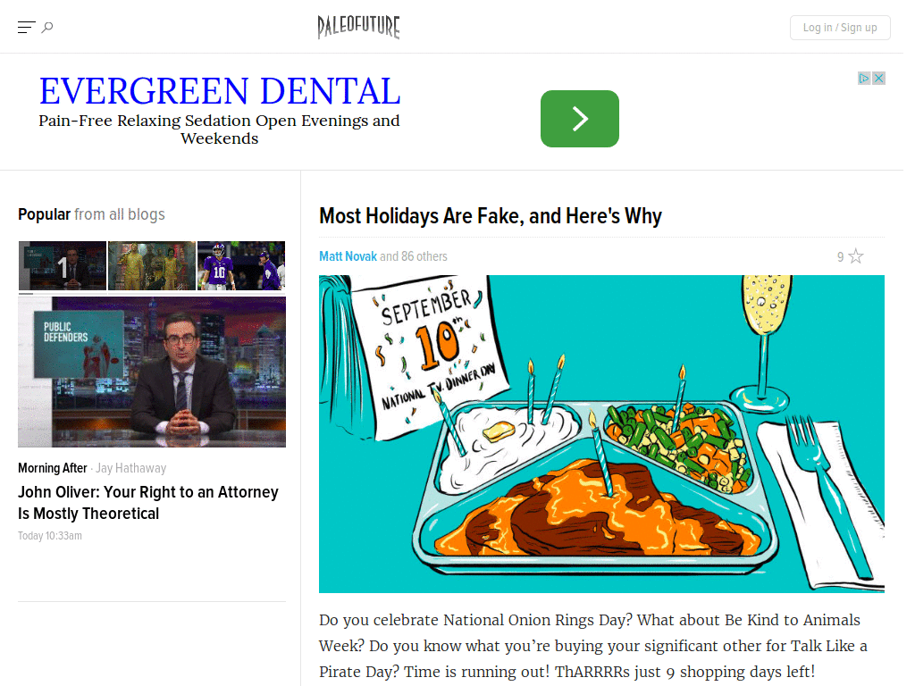 Gawker Network Declutterizer