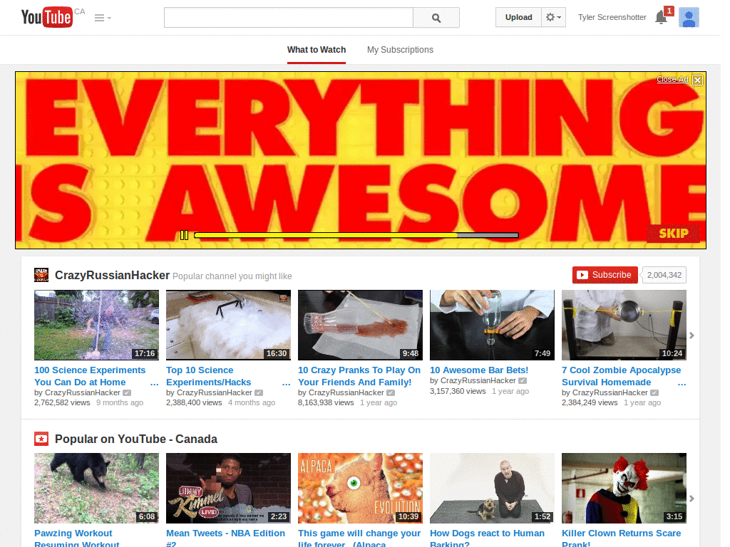 disable related videos & comments at youtube.com