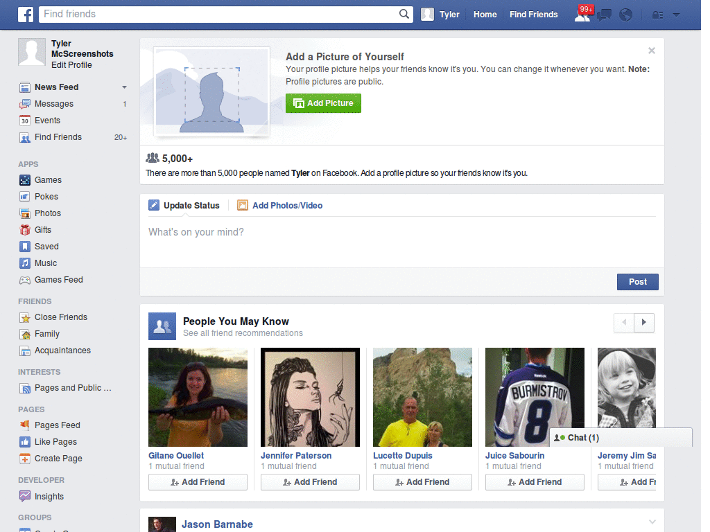 For FACEBOOK