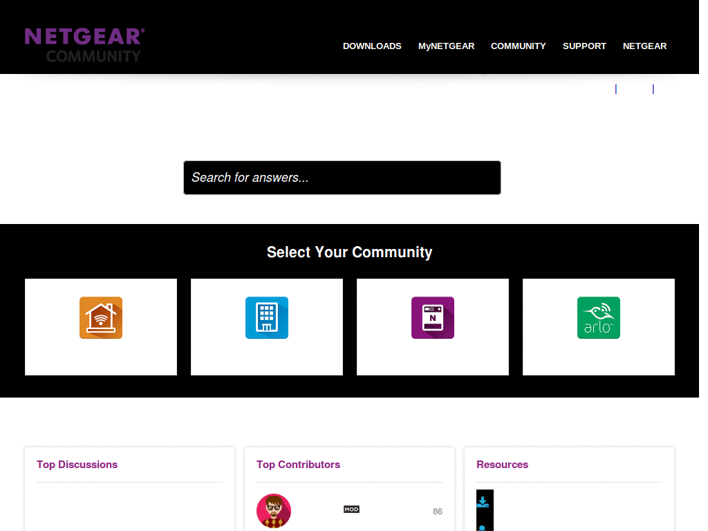 netgear - black