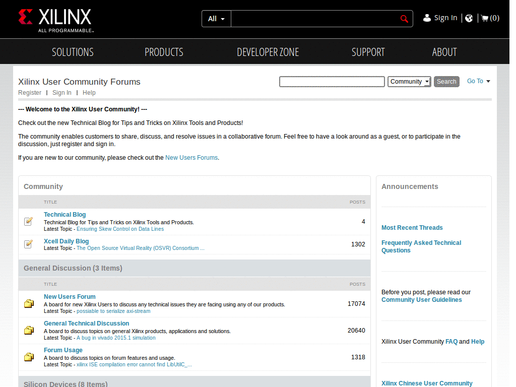 Xilinx forum color fixer