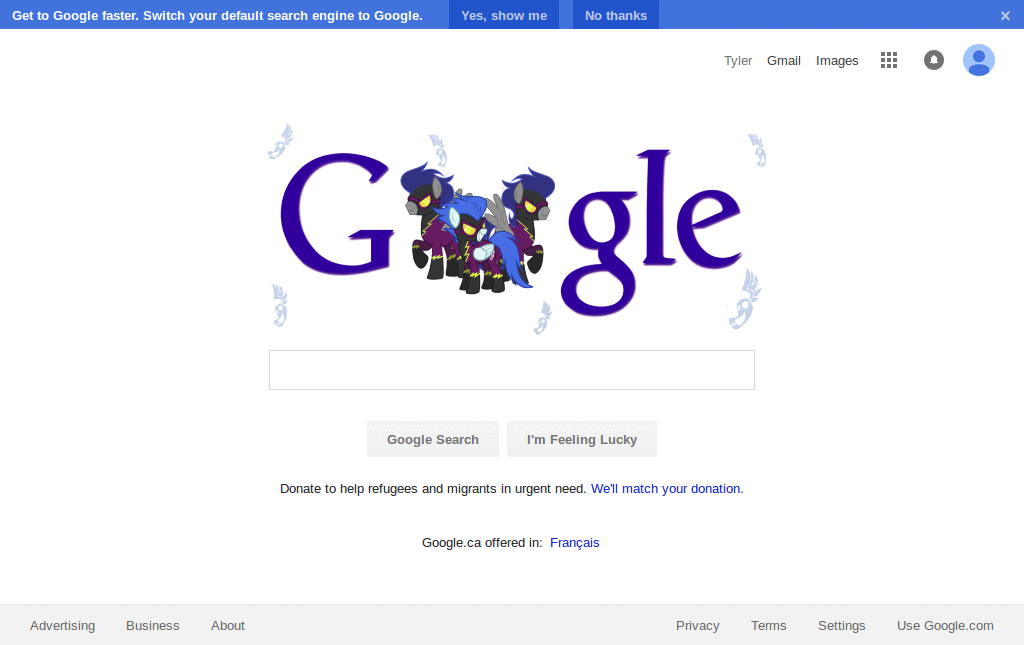 Shadowbolt Google Logo