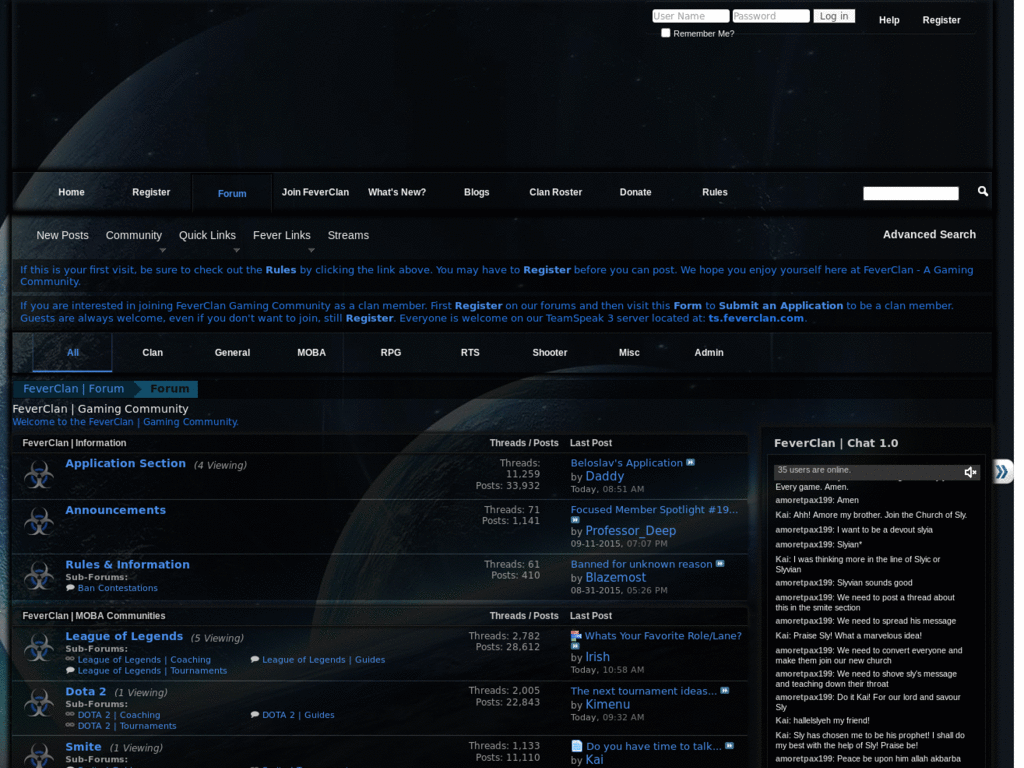 FeverClan CSS3 modified
