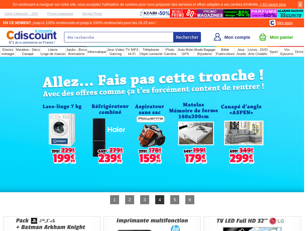 Cdiscount no-Ads