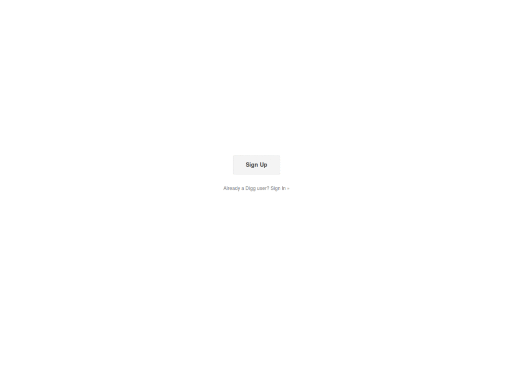 Digg reader - Responsive