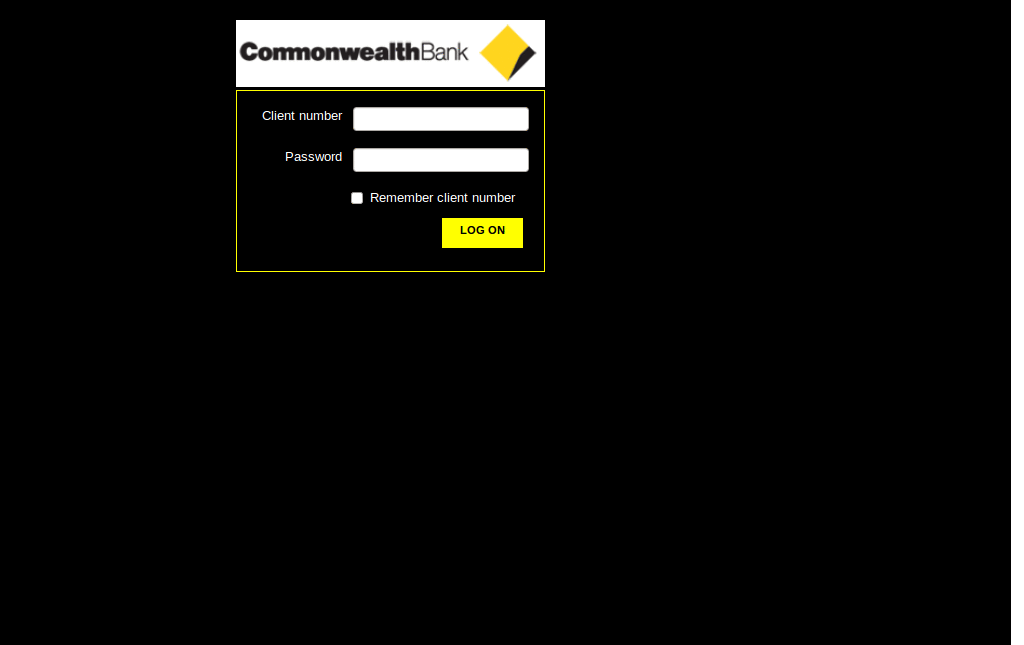 commonwealthbanklogin - Dark no ads