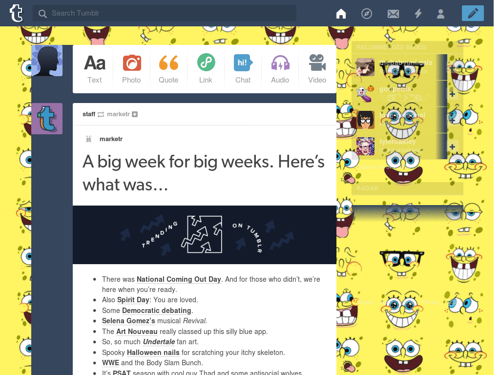 bob esponja {calça quadrada!}