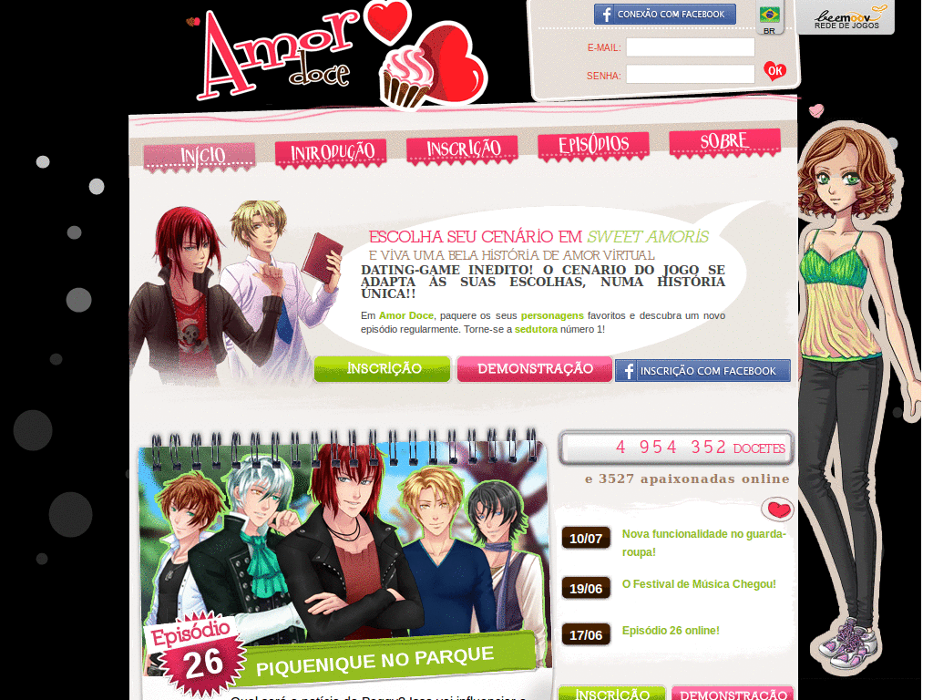 Amor doce - Chibis da AnjoLuz