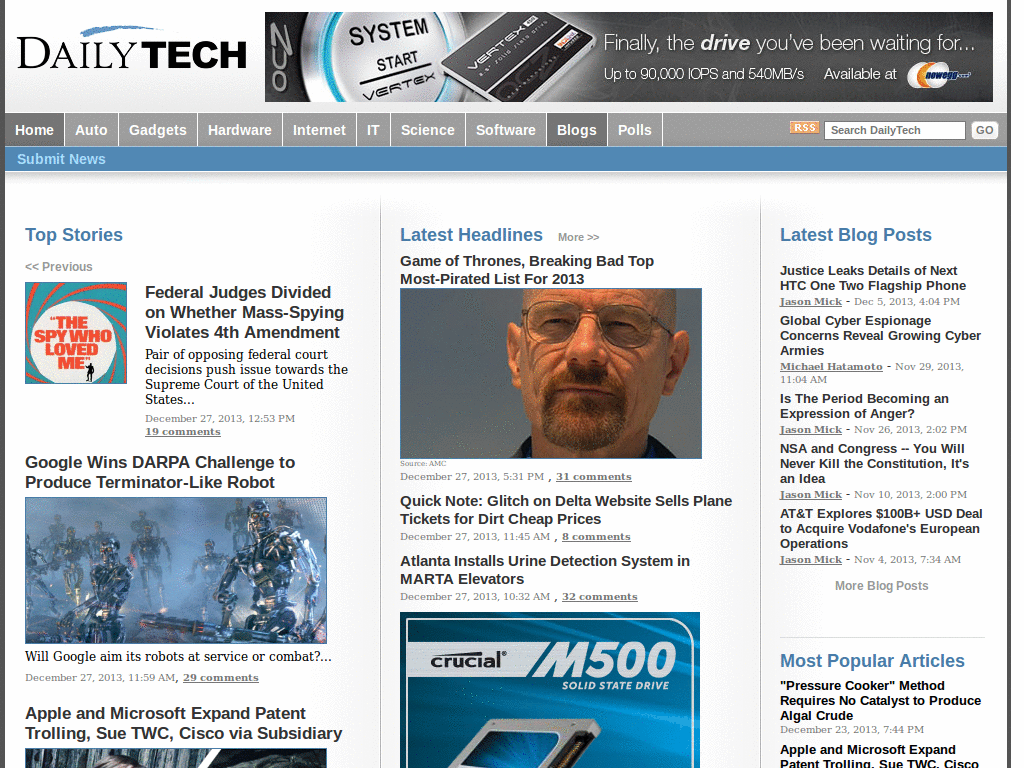 cSilverWave - DAY0 No Sidebar. dailytech.com
