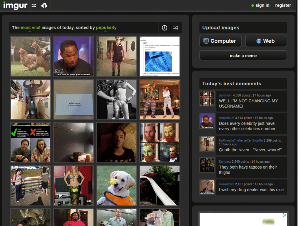 Dark Image (JPG, PNG, GIF) Background