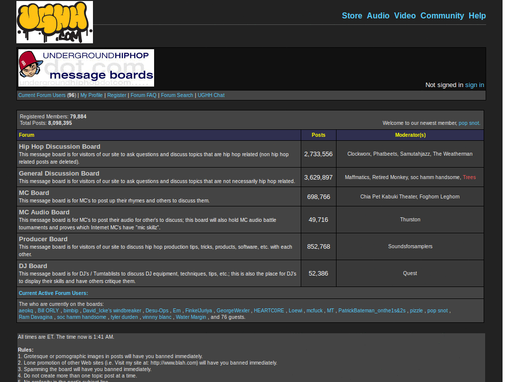 UGHH Forum: Dark Theme
