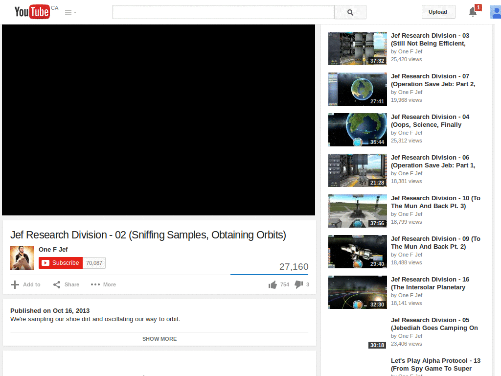 Youtube Watch Page Centerer