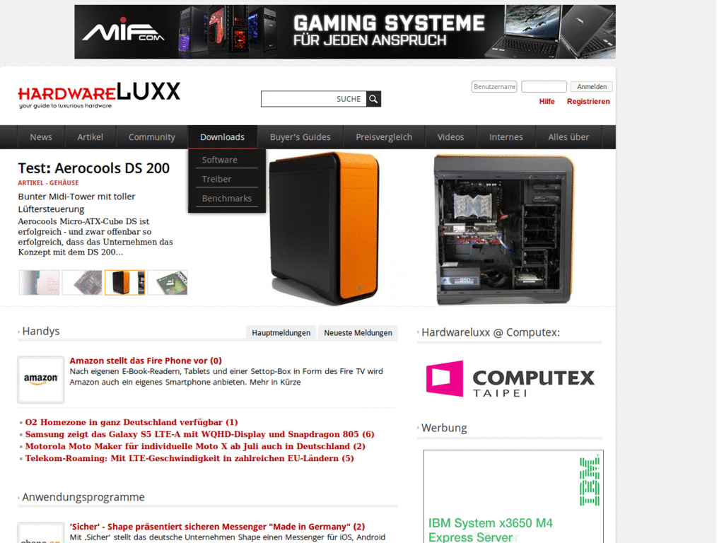 Hardwareluxx redesign complete alpha status