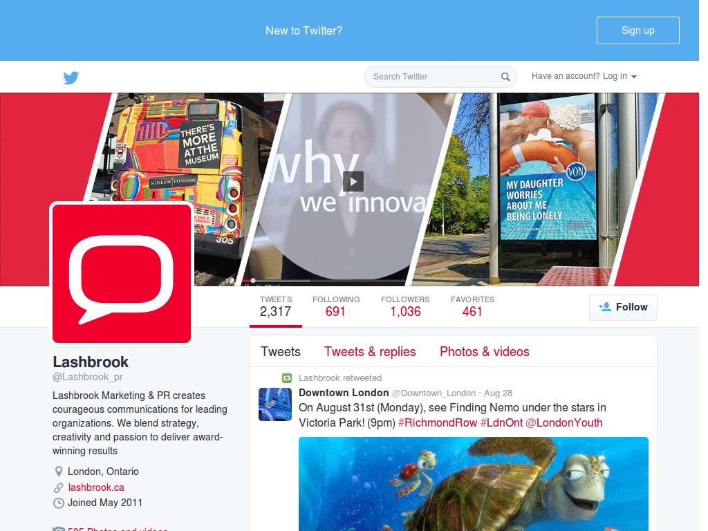 Clean Twitter Feed