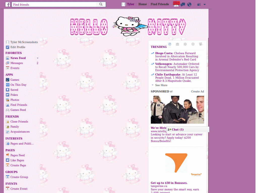Ultimate Hello Kitty fanatic [Facebook]
