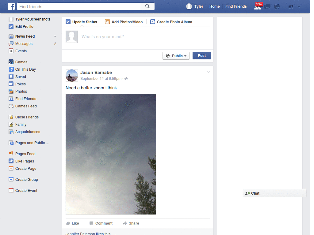 Facebook Cleanup Style