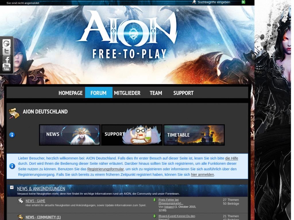 Aion Free-To-Play Board Custom-Style 1