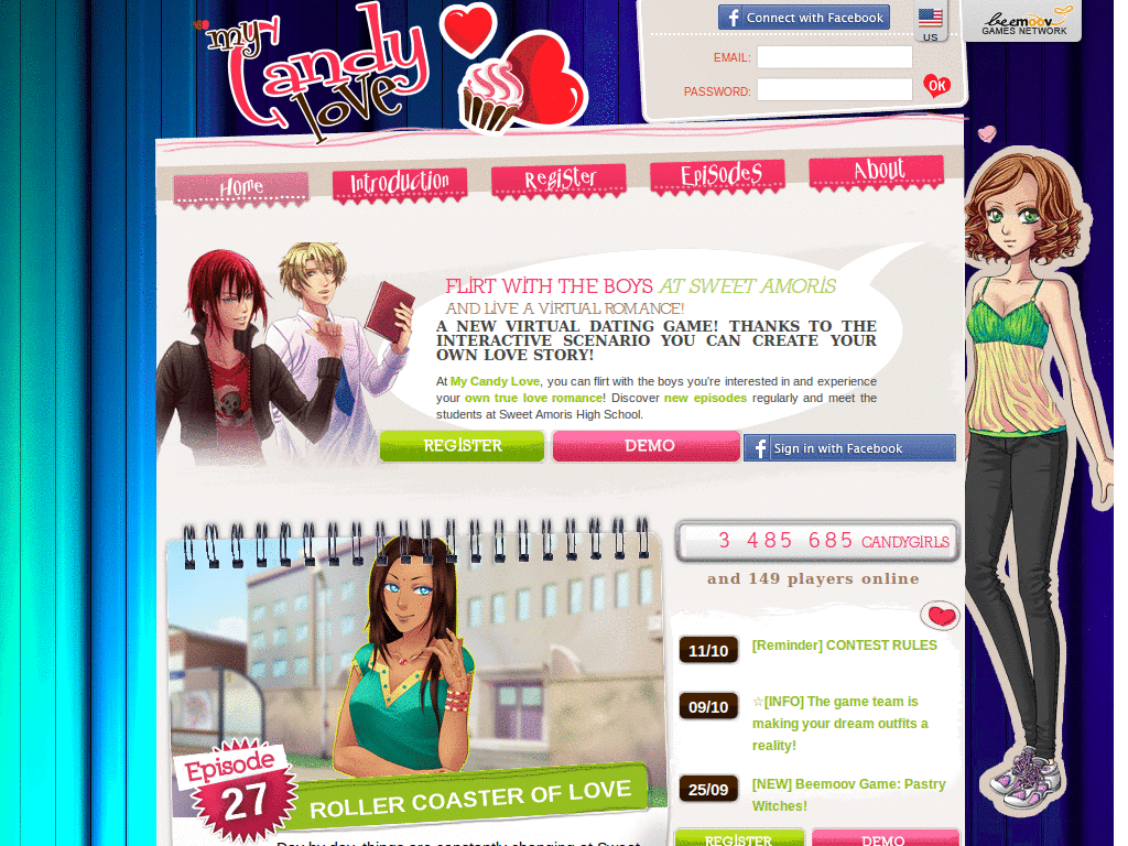 My Candy Love Bion Theme