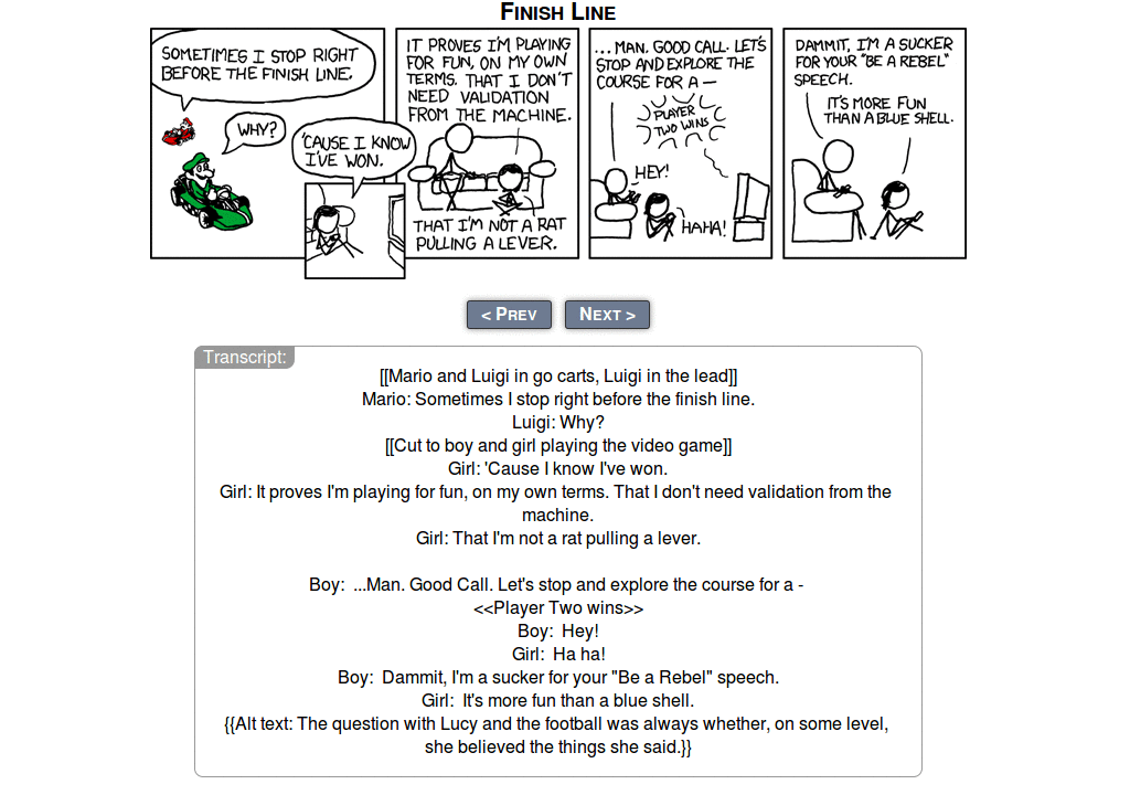 XKCD Blank with *borrowed* transcripts.