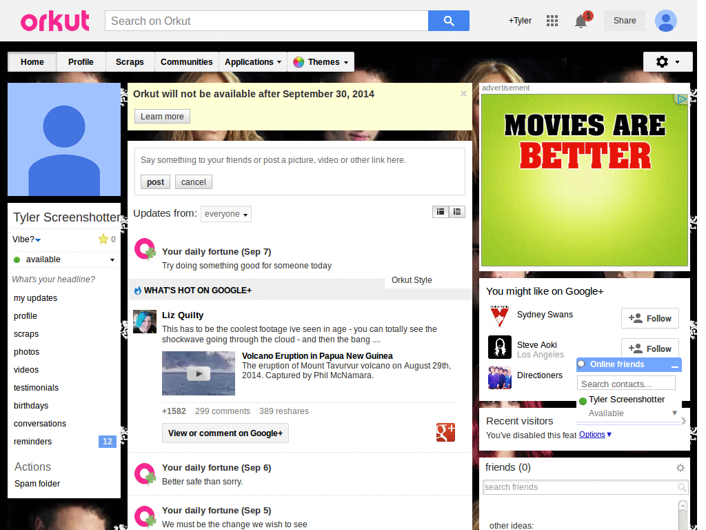 Orkut - RBD 3 ( by Templah.com )