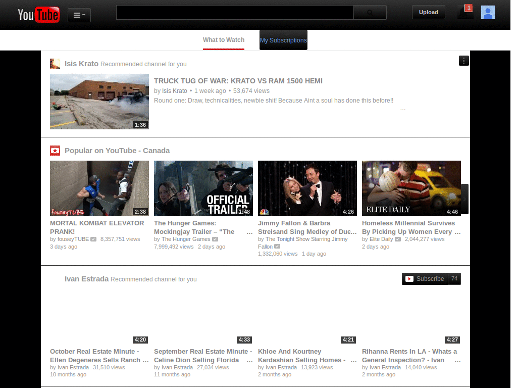 Black Youtube Derivative