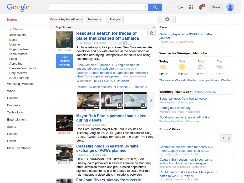 Google Plus is not news