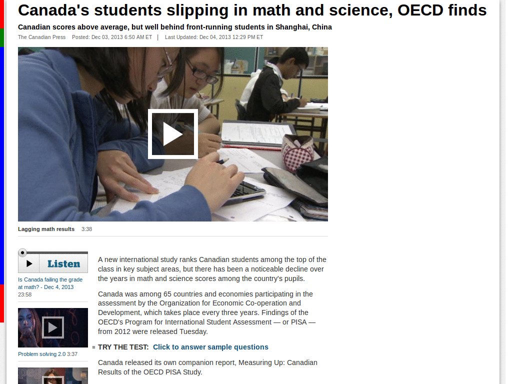 autohide the menu & sidebar [CBC News]