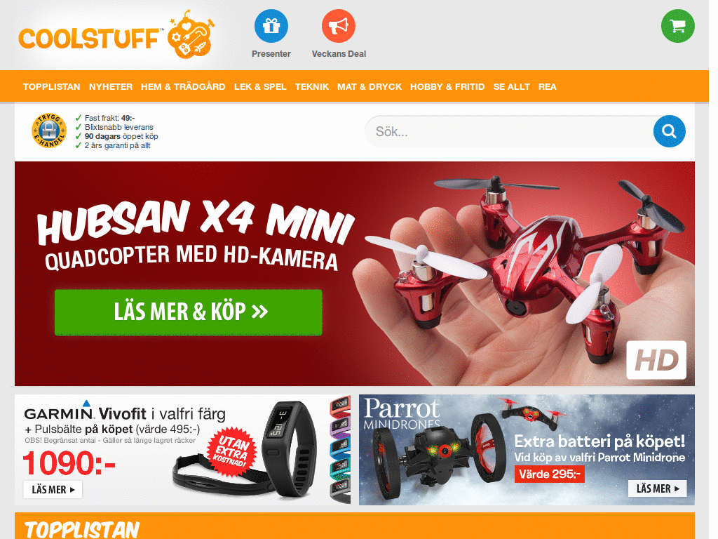 Remove teaser coolstuff.se