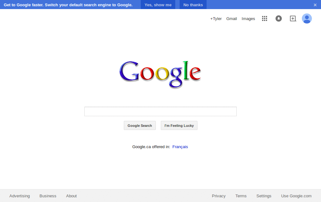 Classic Google logo