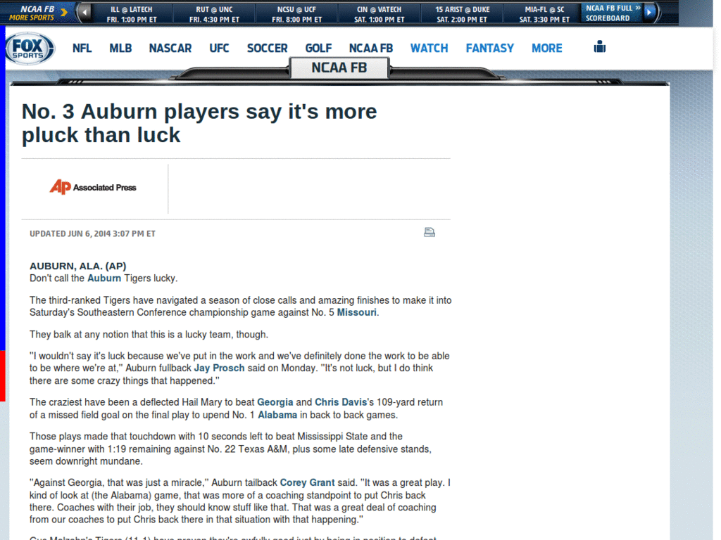 autohide the menu & sidebar [Fox Sports]