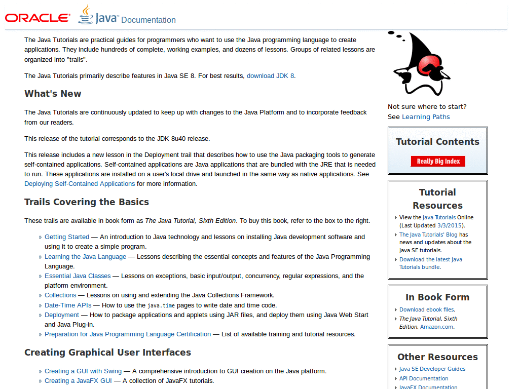 Oracle Java EE Tutorial
